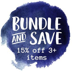 BUNDLE DISCOUNT 15% Off 3 or more Items in Closet